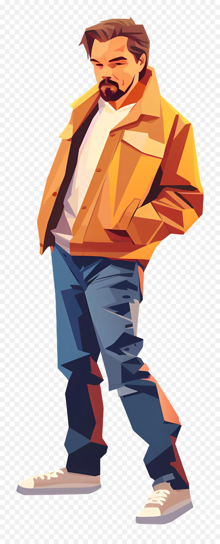 Leonardo Dicaprio，Jaqueta Jeans PNG