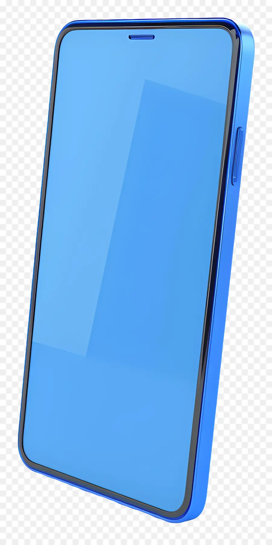 Smartphone，Smartphone Azul PNG
