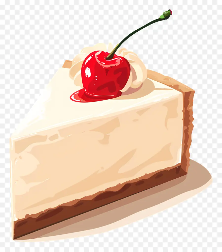 Cheesecake，Cereja PNG