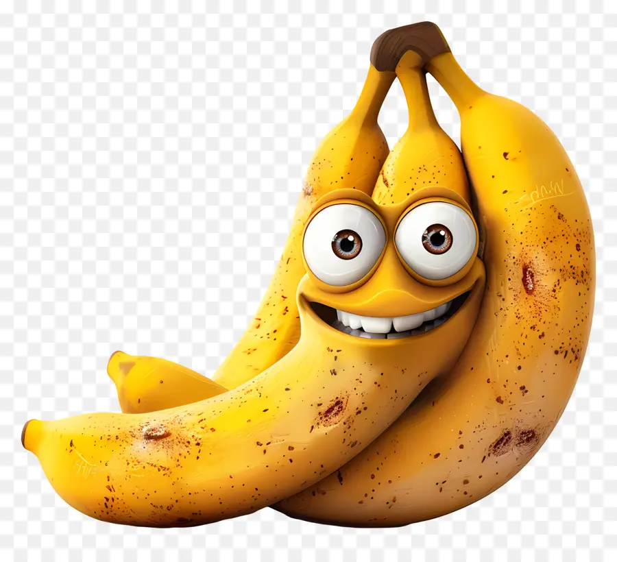 Banana Dia，Bananas Engraçadas PNG