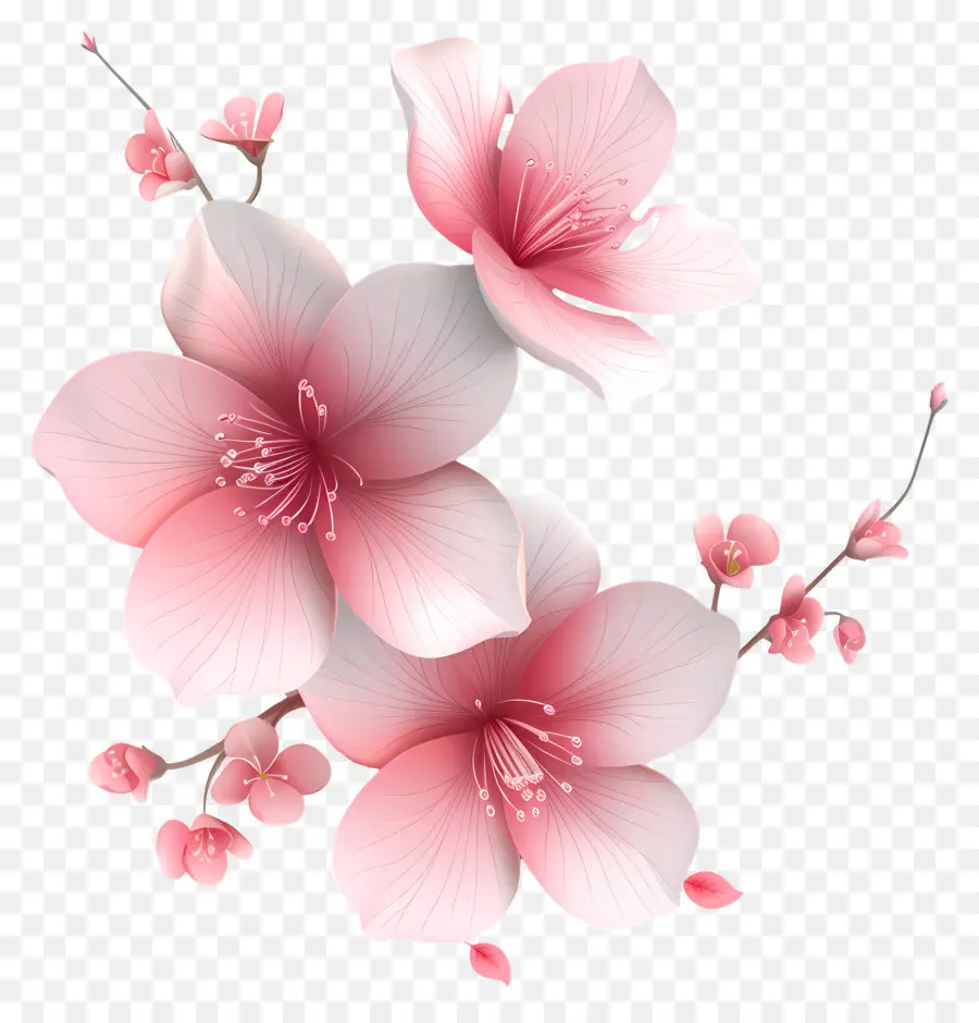 Primeiro De Maio Feliz，Sakura PNG
