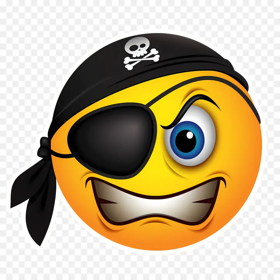Smiley，Pirata PNG