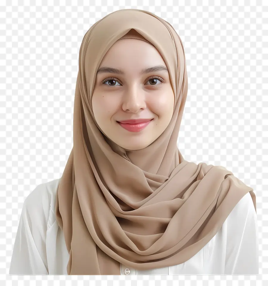 Hijab Mulher，Hijab PNG