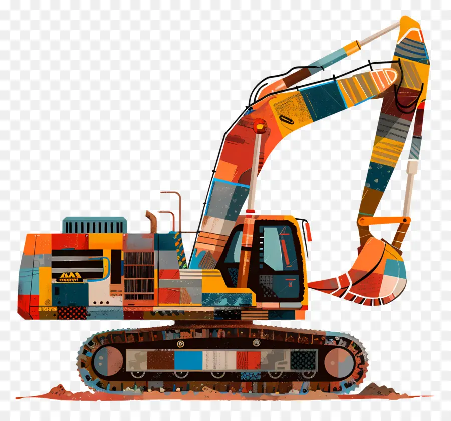 Escavadeira，Bulldozer PNG