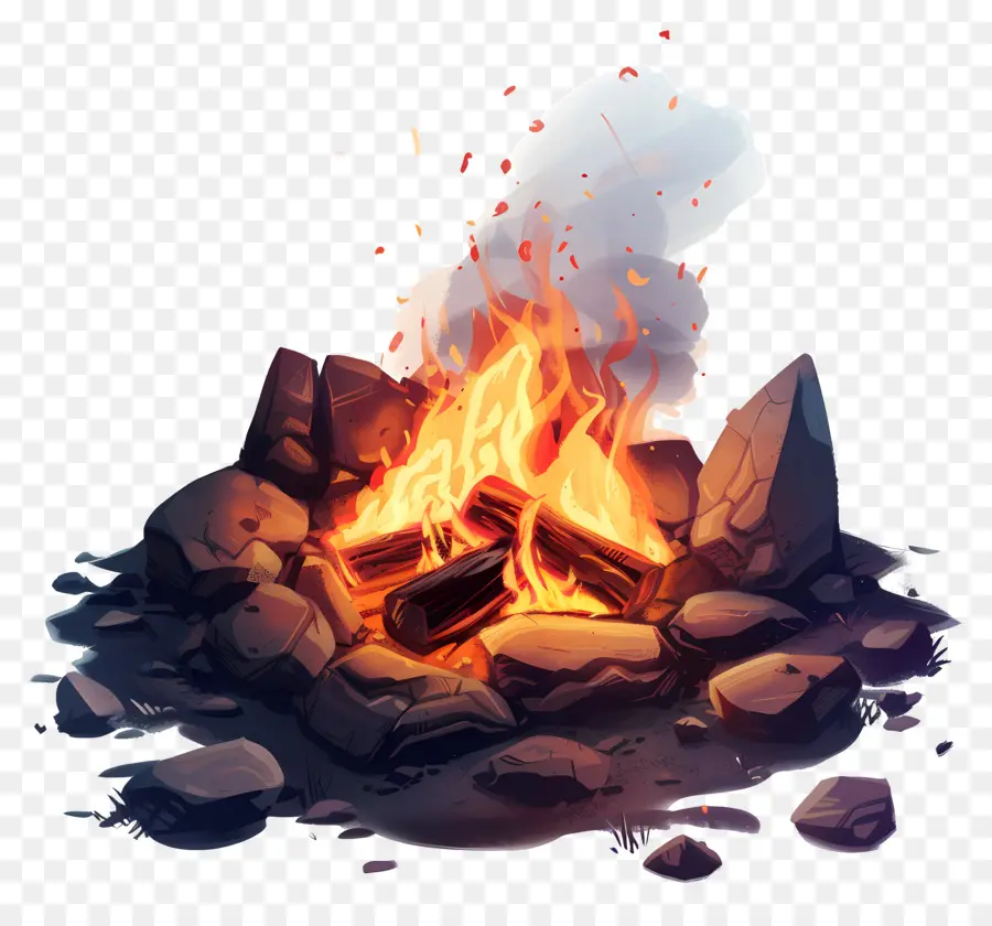 Campfire，Poço De Fogo PNG