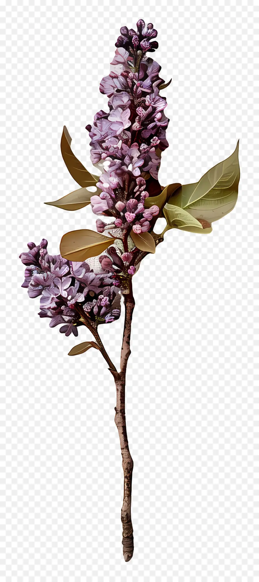 Flores Lilás，Lilás PNG