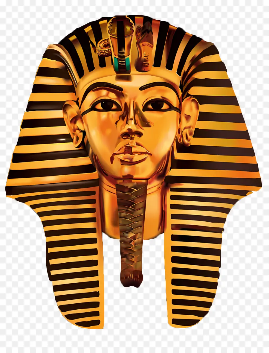 Egito，Rosto De Ouro PNG