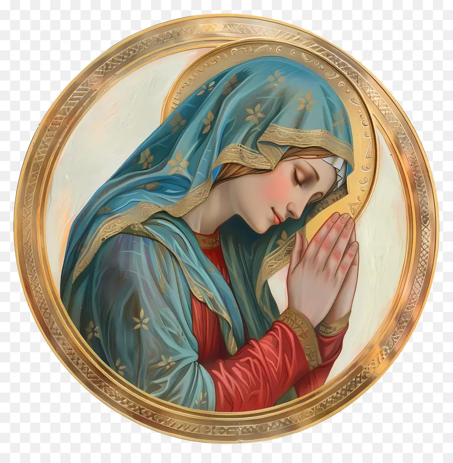 Dia De Oração，Virgem Maria PNG
