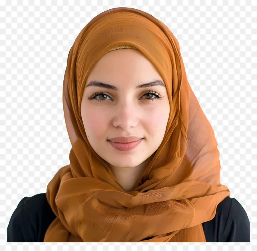 Hijab Mulher，Mulher Muçulmana PNG