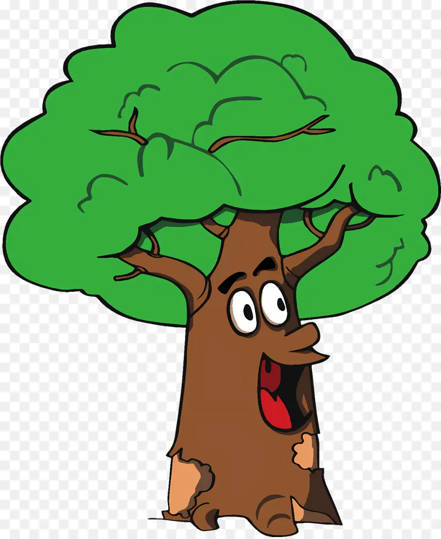 árvore，Happy Tree PNG