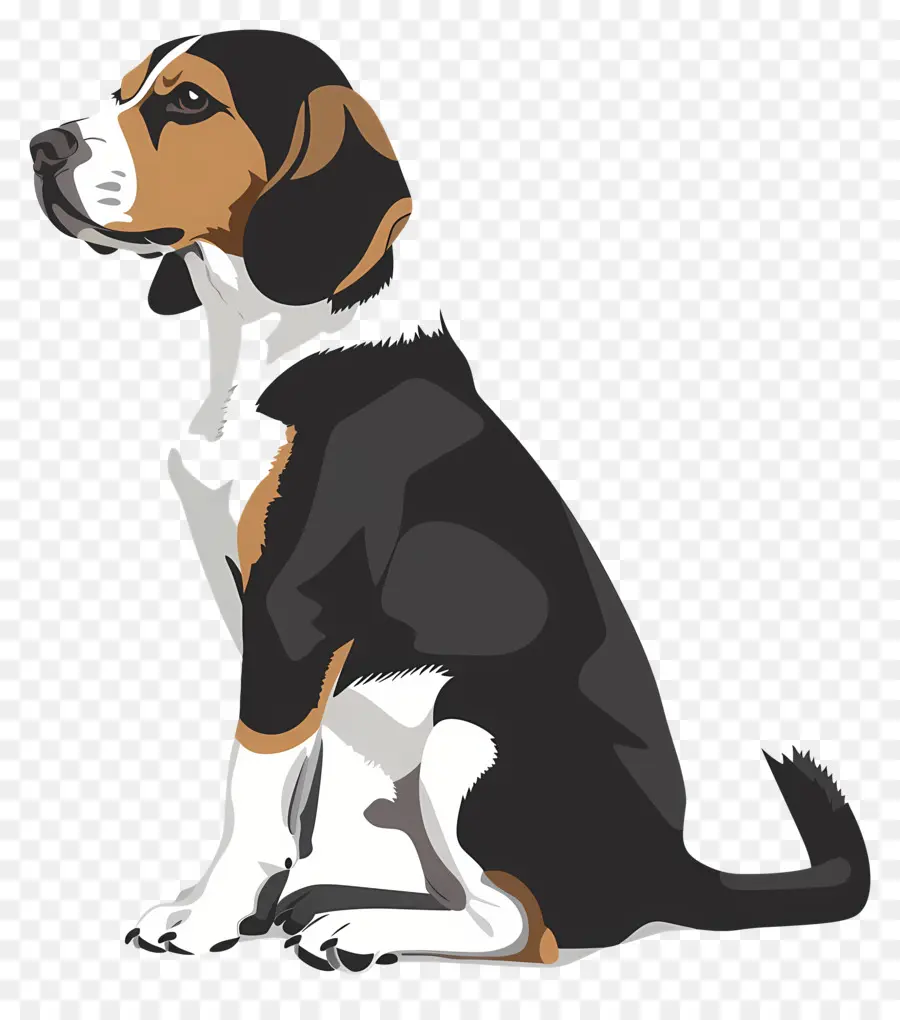 Cão Silhueta，Beagle PNG