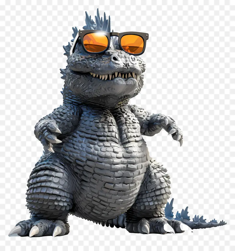 Godzilla，óculos De Sol PNG