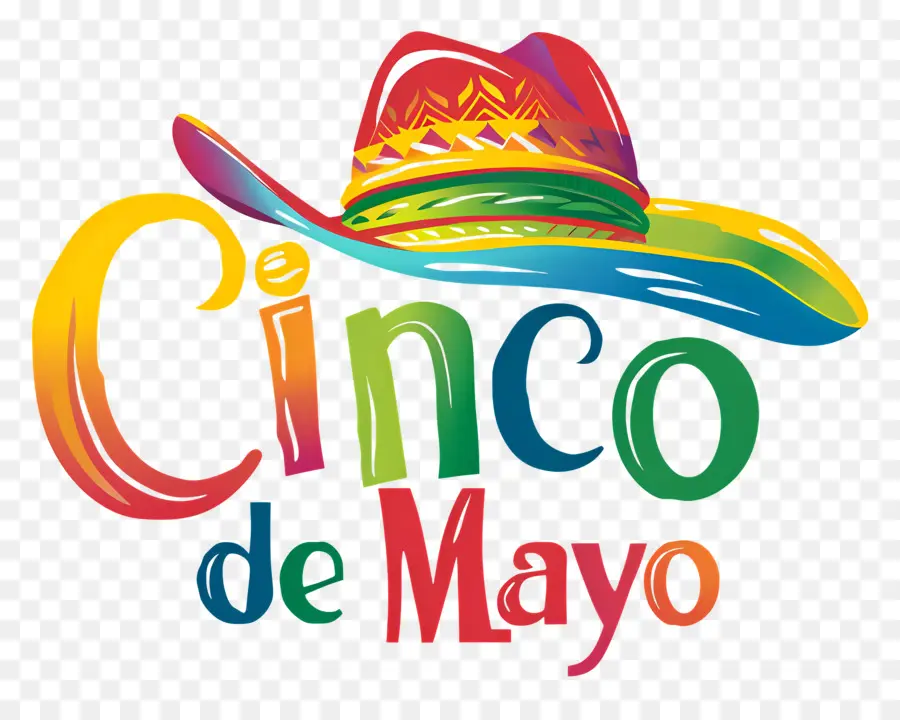 Cinco De Mayo，Chapéu Mexicano PNG