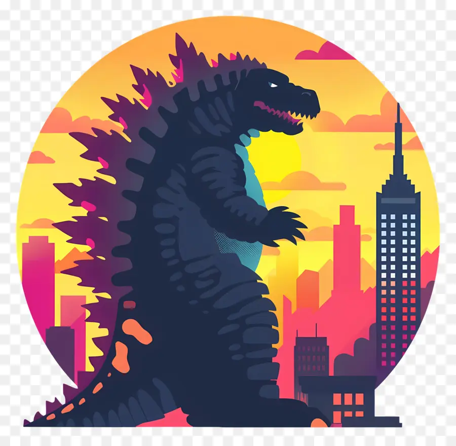 Godzilla，Paisagem Urbana PNG