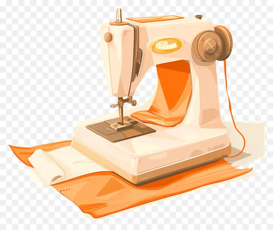 Máquina De Costura，Tecido PNG