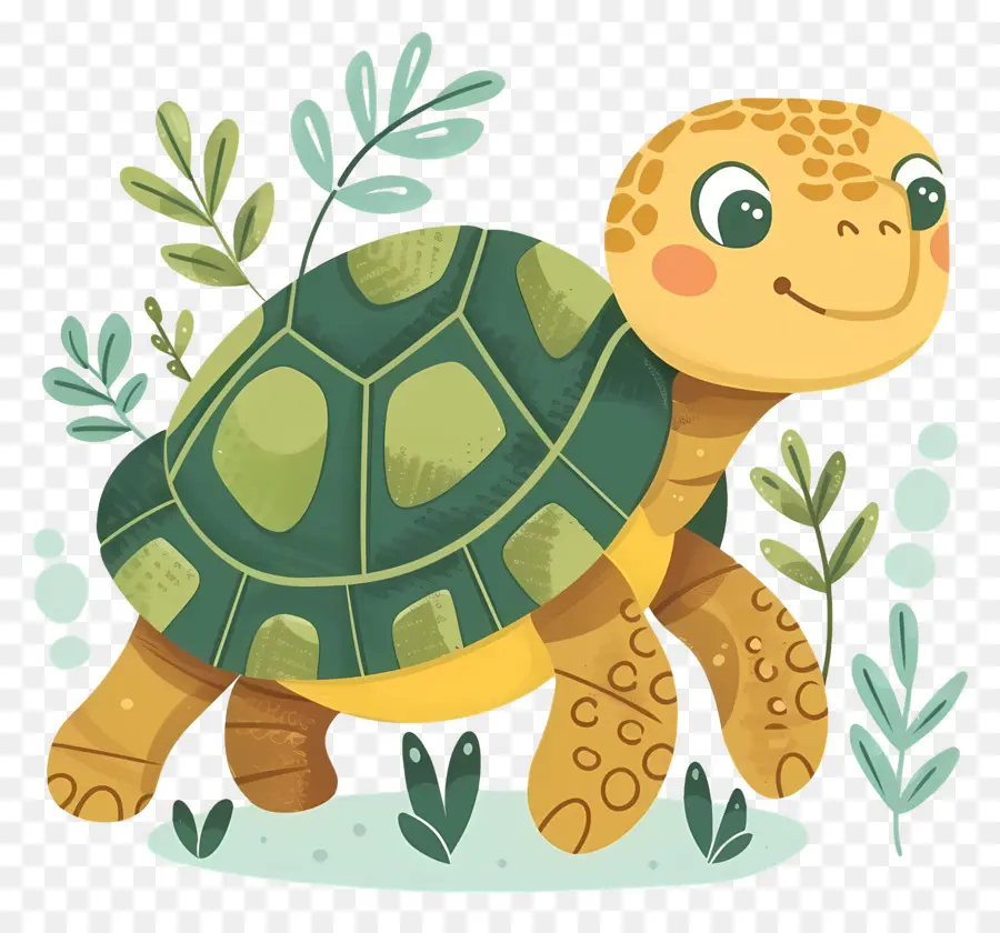 Cartoon Tartaruga，Turtle PNG