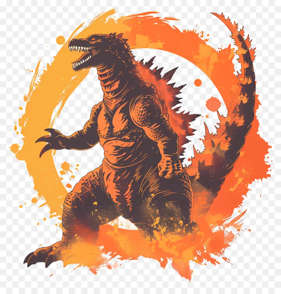 Godzilla，Logo PNG