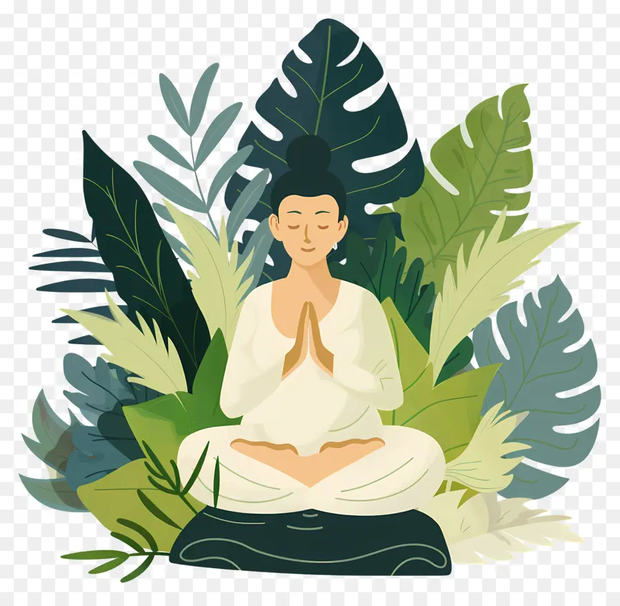 Dia Da Meditação Do Jardim，Meditação PNG