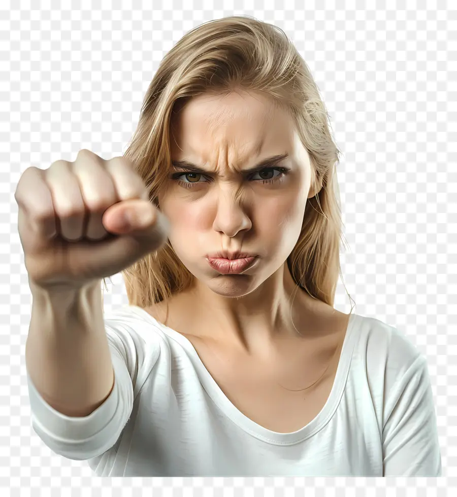 Angry Mulher，Mulher PNG