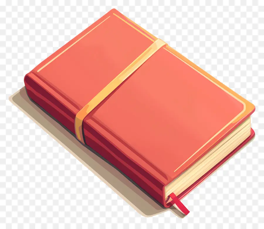 Notebook，Livro De Couro Vermelho PNG