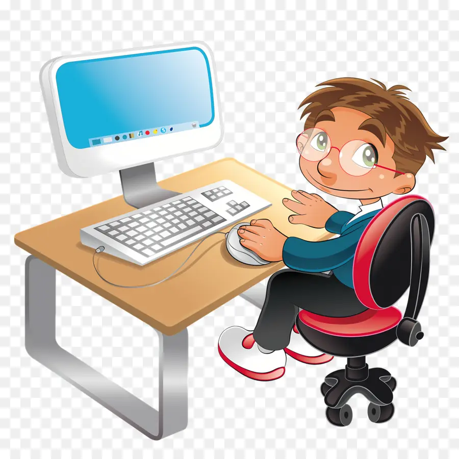 Cadeira De Escritório，Computador PNG
