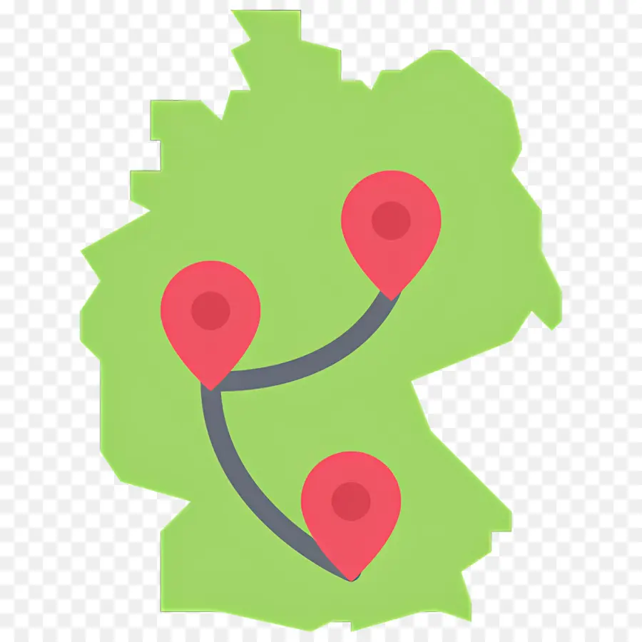 Alemanha Mapa，Mapa PNG