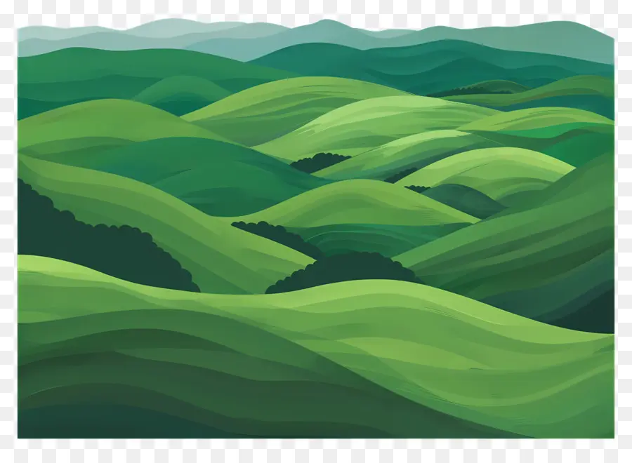 Colinas Verdes，Montanhas PNG