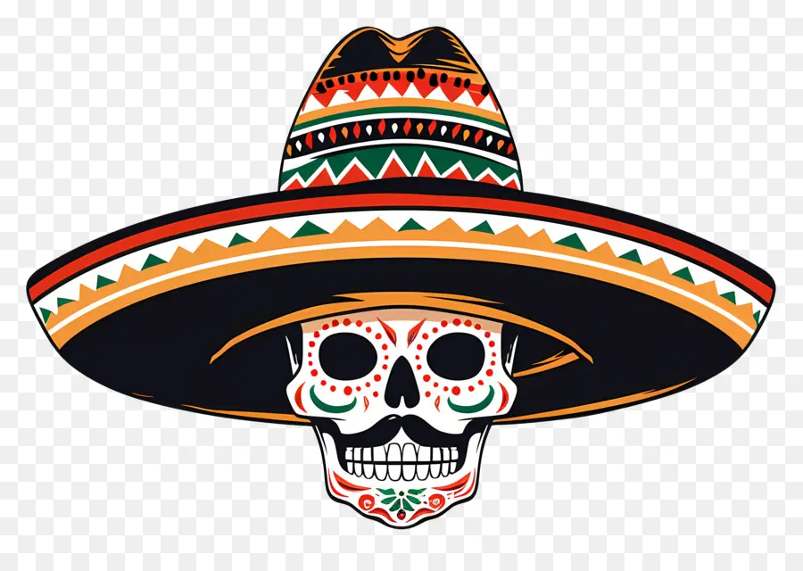 Cinco De Mayo，Crânio PNG