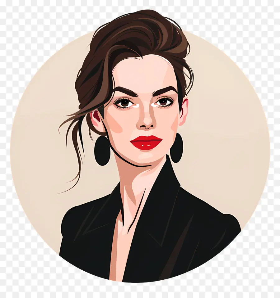 Anne Hathaway，Young Woman PNG