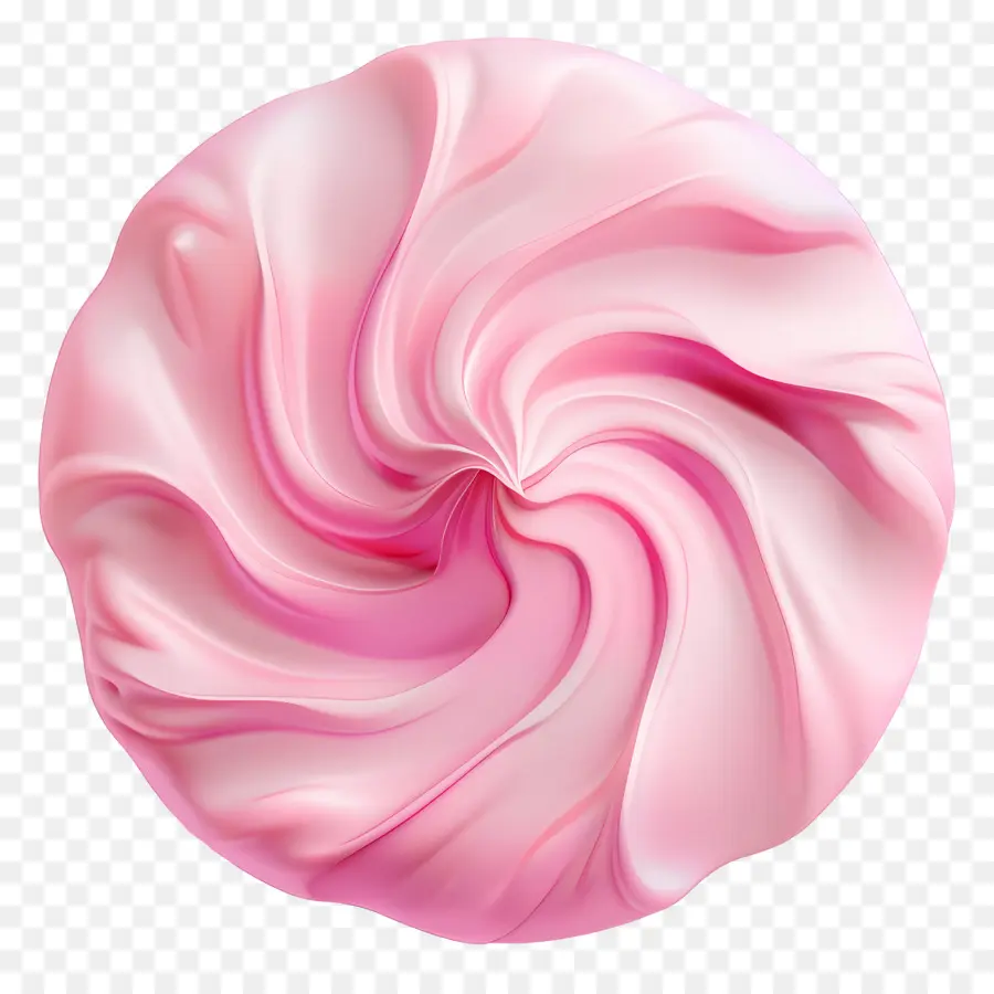 Cookie De Merengue，Cor De Rosa Do Redemoinho PNG