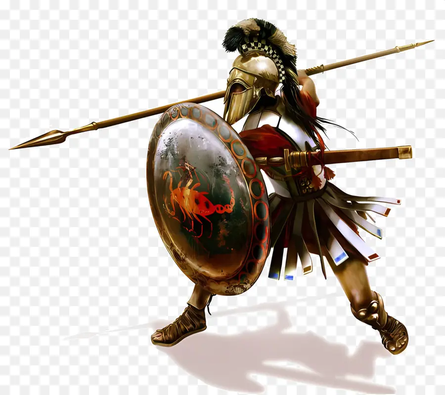 Ancient Greek，Soldado PNG