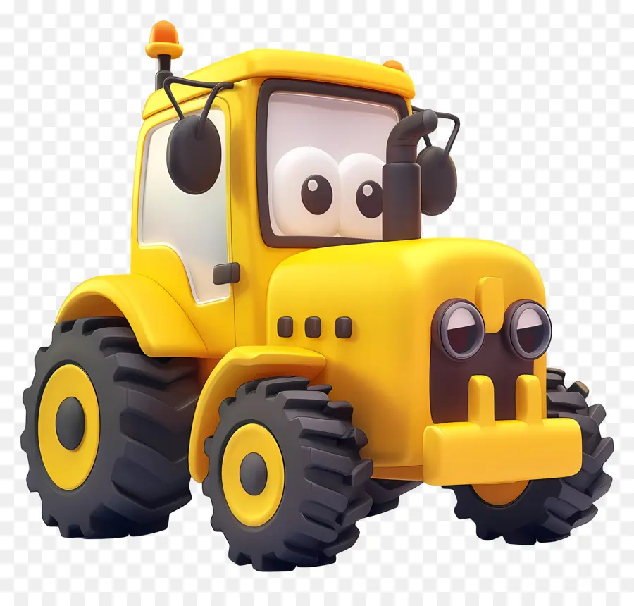 Traktor，Cartoon Trator PNG