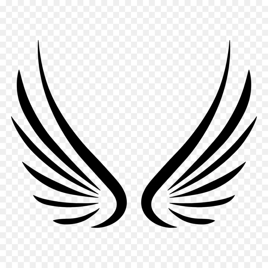 águias Logotipo，Black Wings PNG