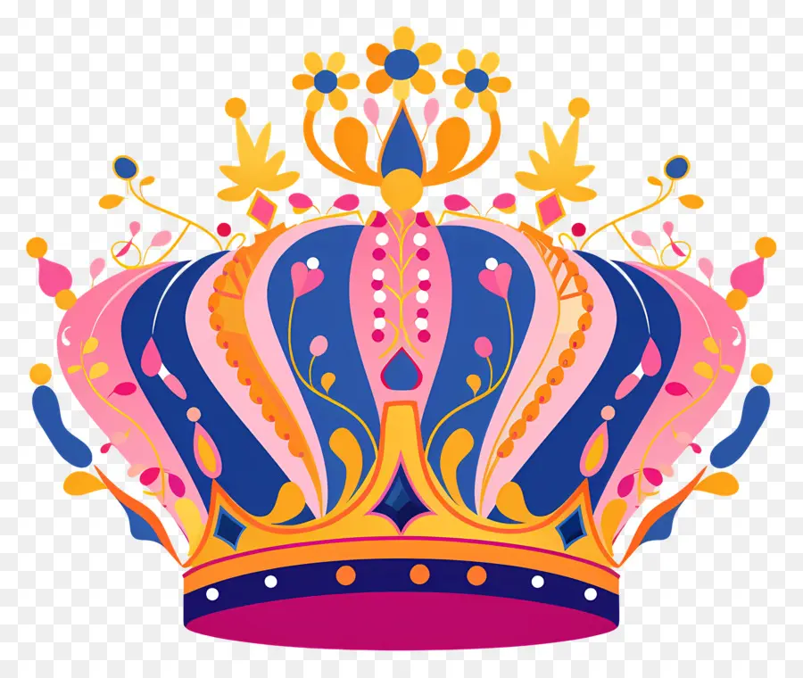Rainha Da Coroa，Flower Crown PNG