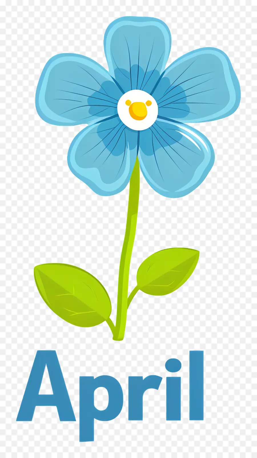 Olá Abril，Flor PNG