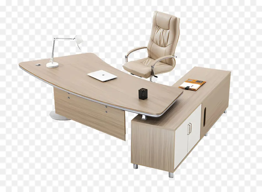 Cadeira De Escritório，Modern Office Desk PNG