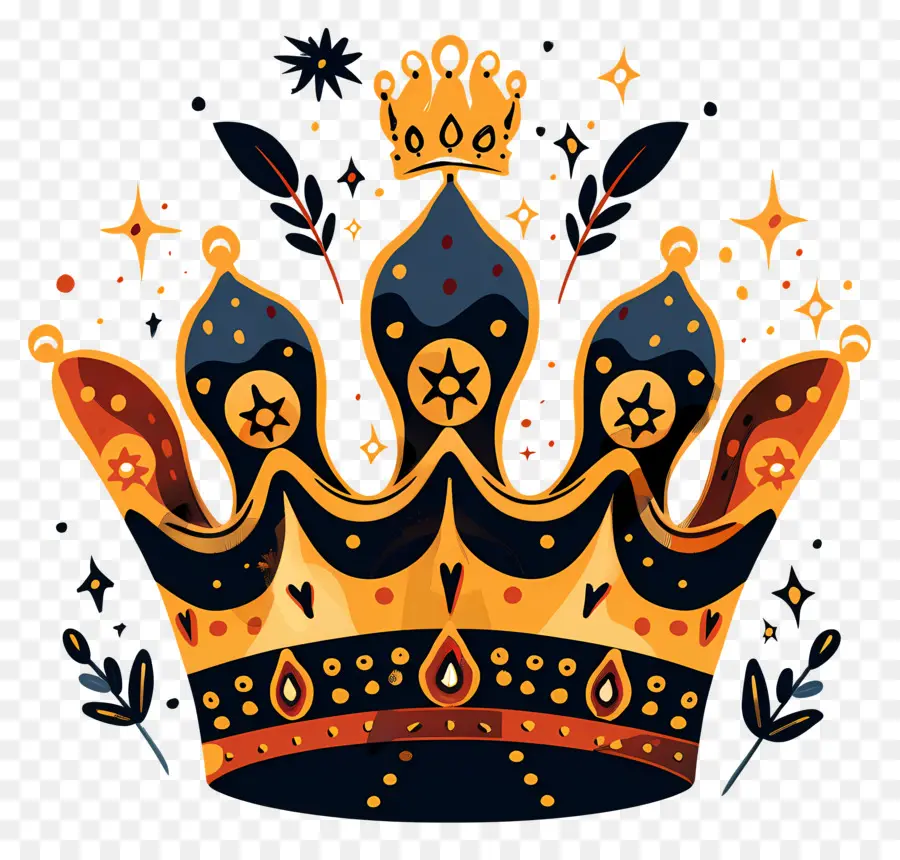 Rainha Da Coroa，Coroa De Ouro PNG