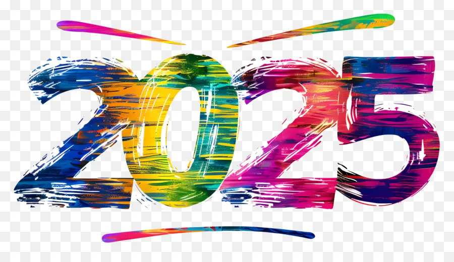 Ano Novo 2024，Arco íris PNG