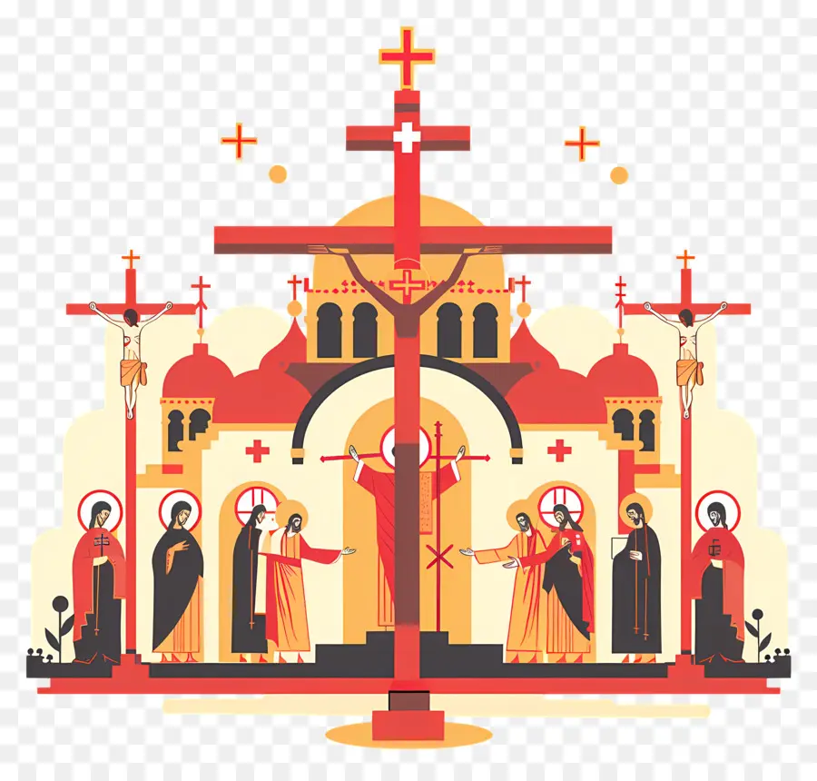 Sexta Feira Ortodoxa Da Boa，Cruz PNG