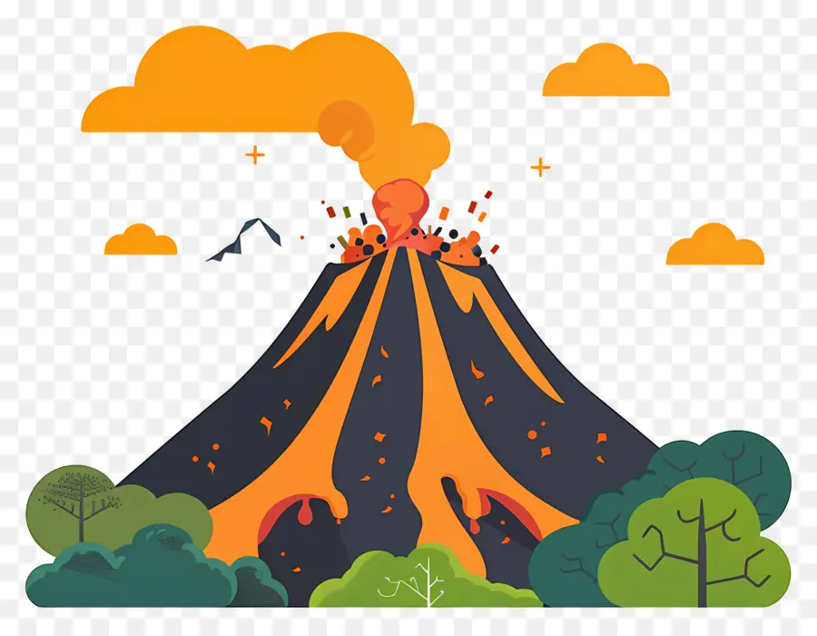 Vulcão，Erupção PNG