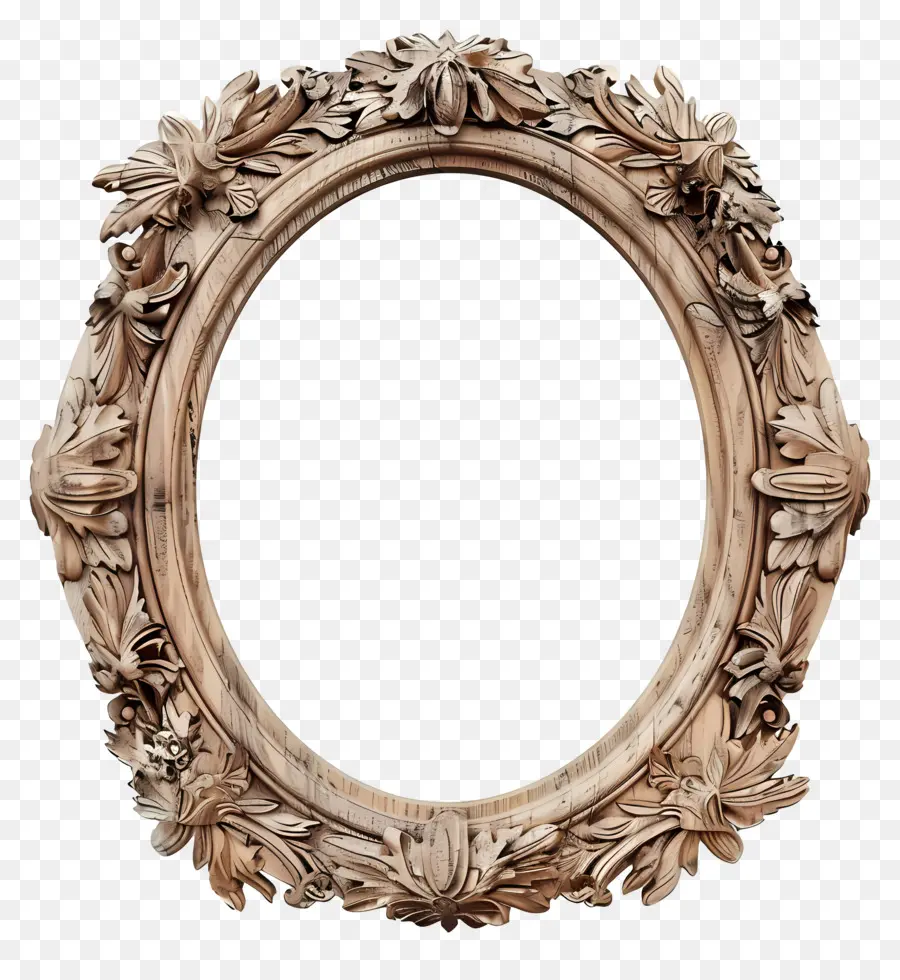 Moldura Oval，Pintura Ornamentada PNG