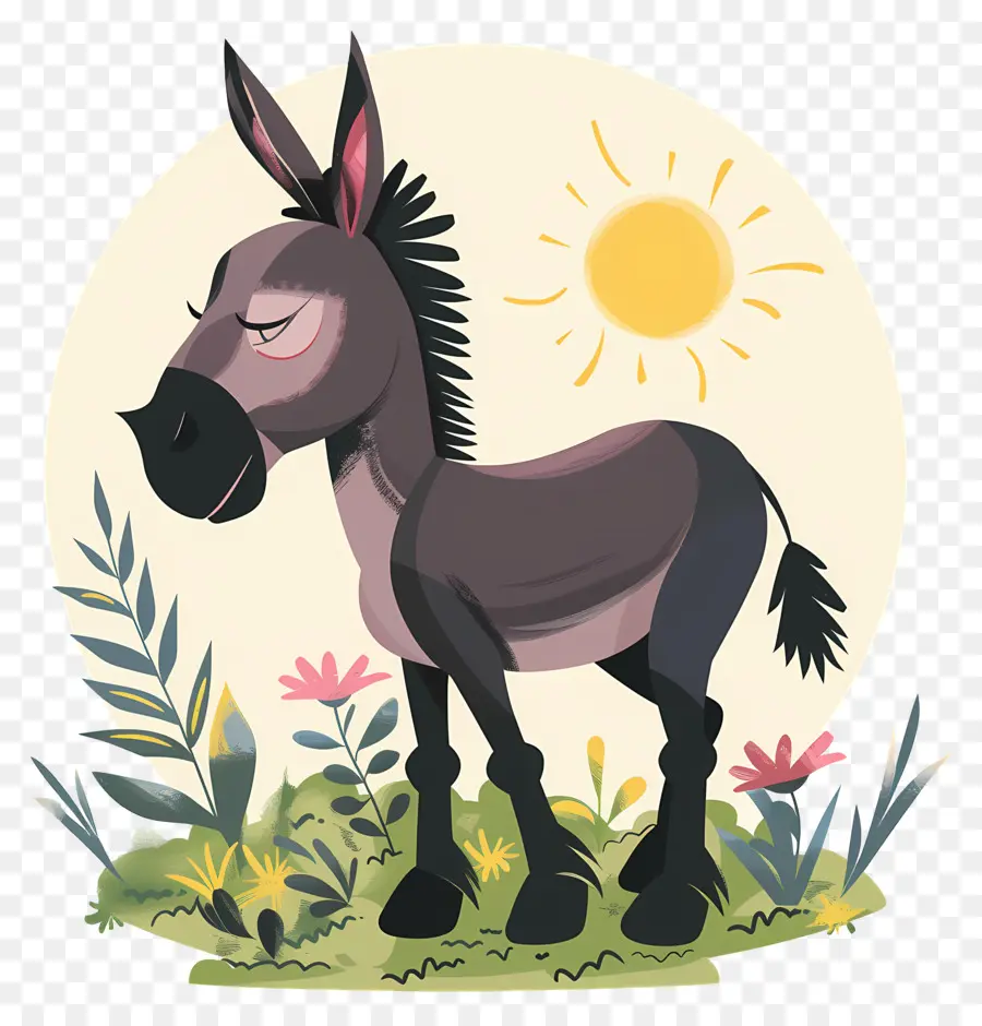 Burro，Cartoon Burro PNG