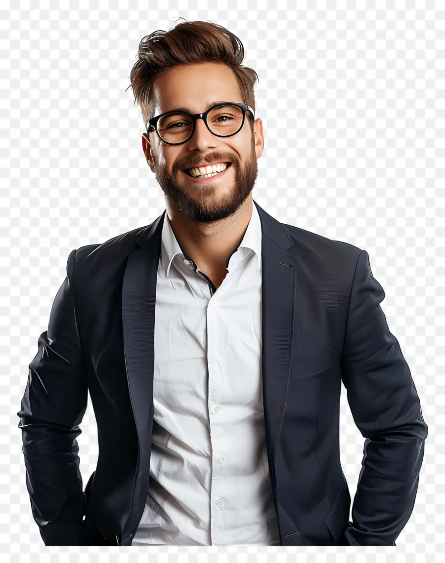 Empresário，Moda Masculina PNG