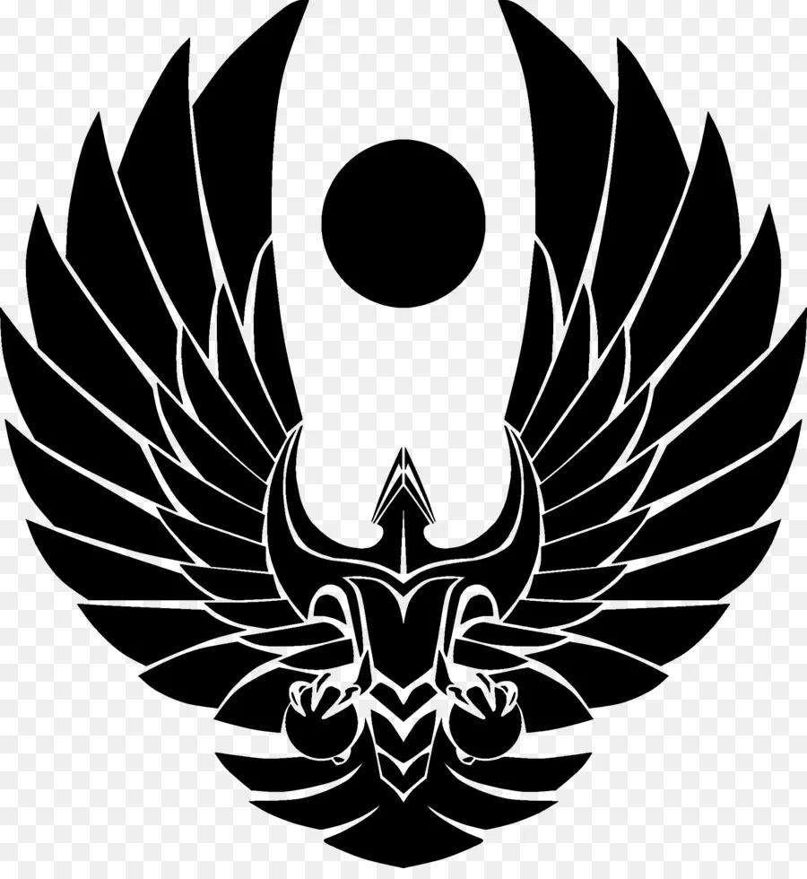 águias Logotipo，Fotografia Em Preto E Branco PNG