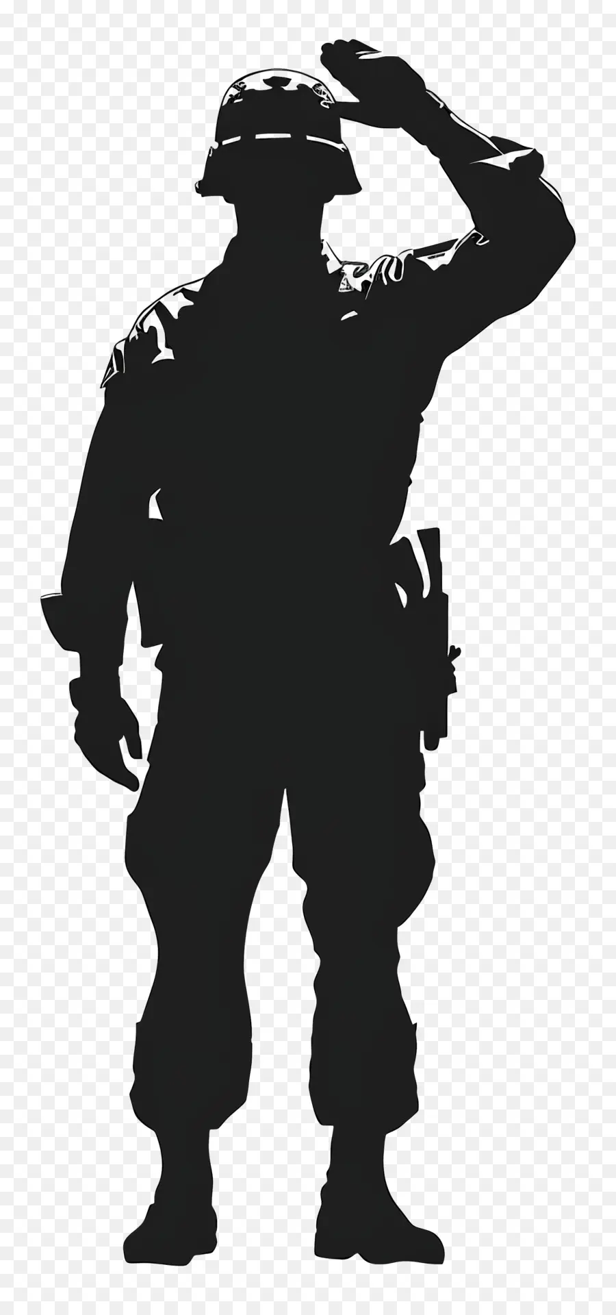 Soldado Silhueta，Soldado PNG