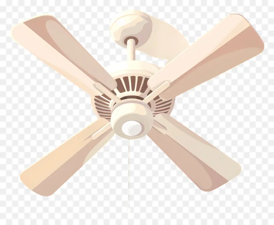 Ventilador De Teto，Cinco Lâminas PNG