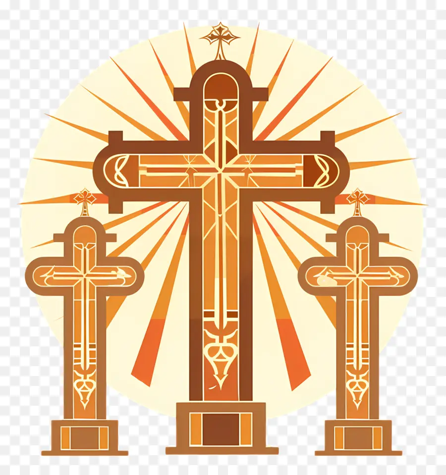 Sexta Feira Ortodoxa Da Boa，Cruzes PNG