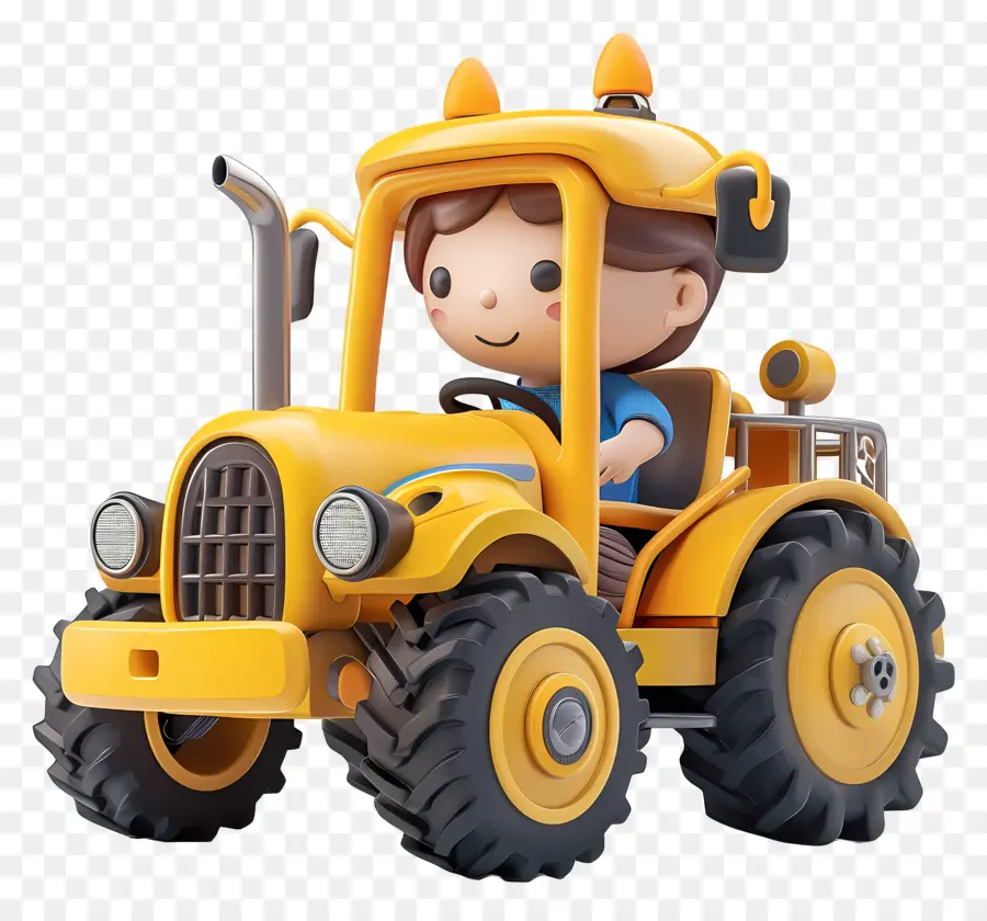 Traktor，Trator De Brinquedos PNG