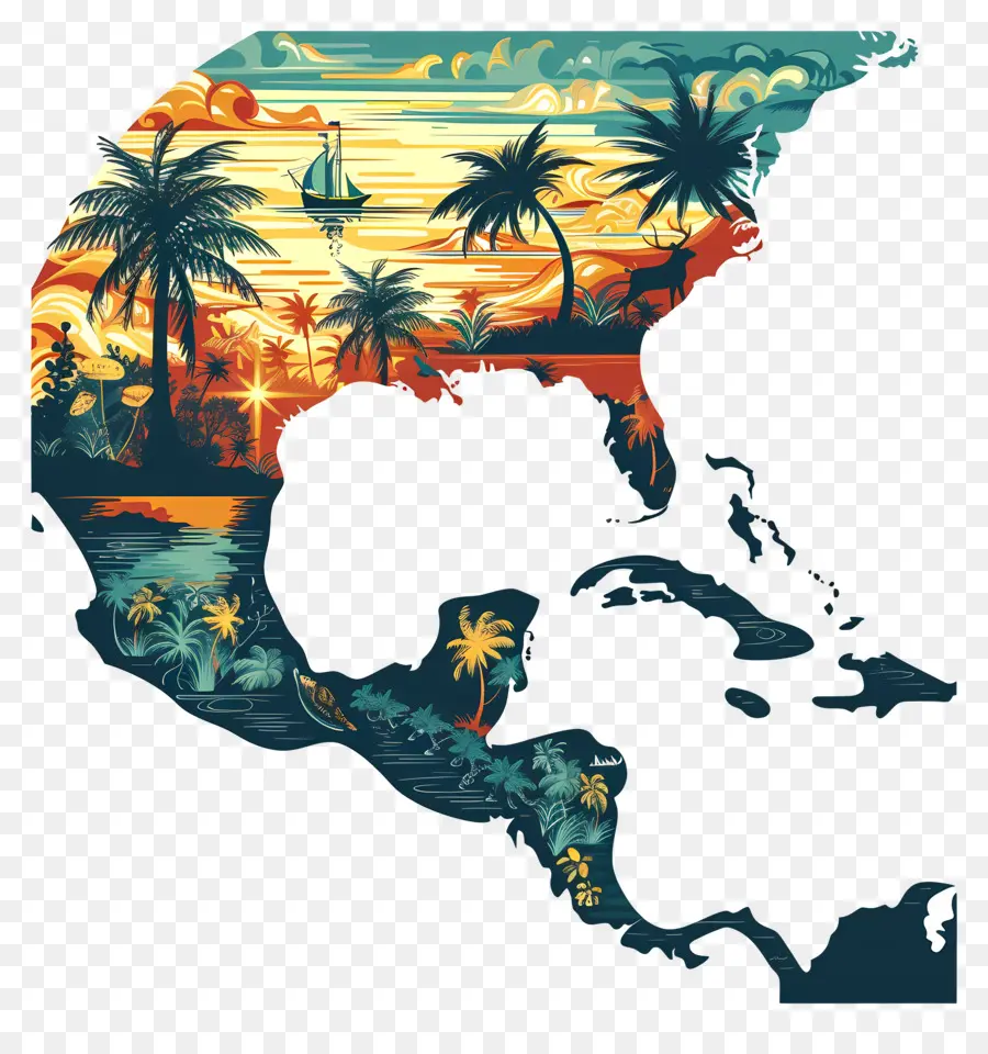 Bahamas，Mapa Dos Estados Unidos PNG