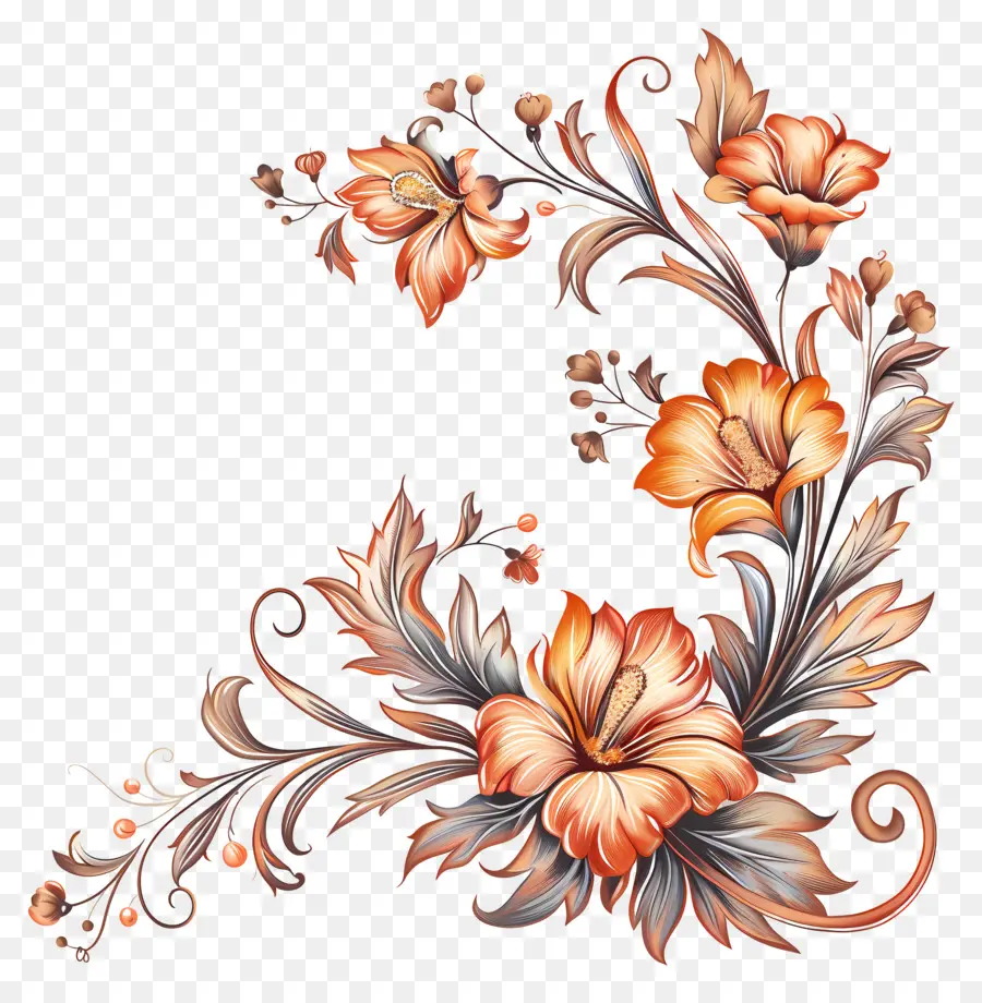 Canto，Design Floral PNG
